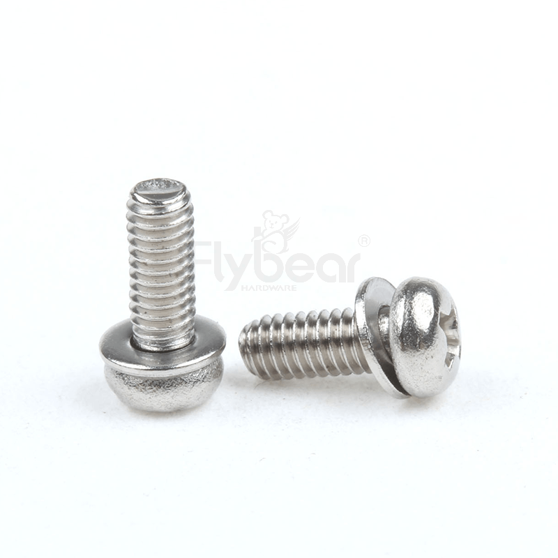 数字槽带弹垫螺钉