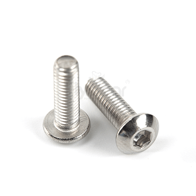 304不锈钢内六角平圆头螺钉ISO7380-1