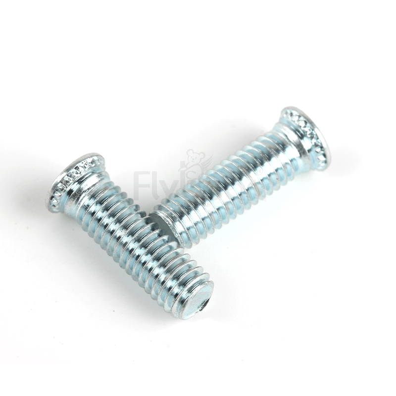 碳钢9.8级蓝白锌定制压铆螺钉定制D5405