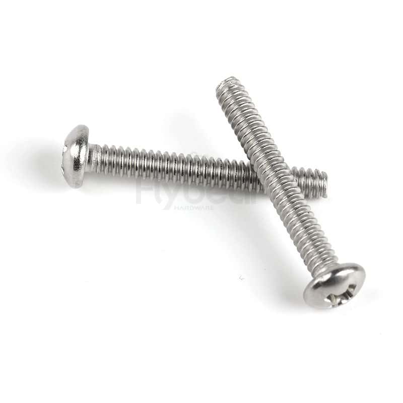 304不锈钢十字槽盘头螺钉ASMEB18.6.3P