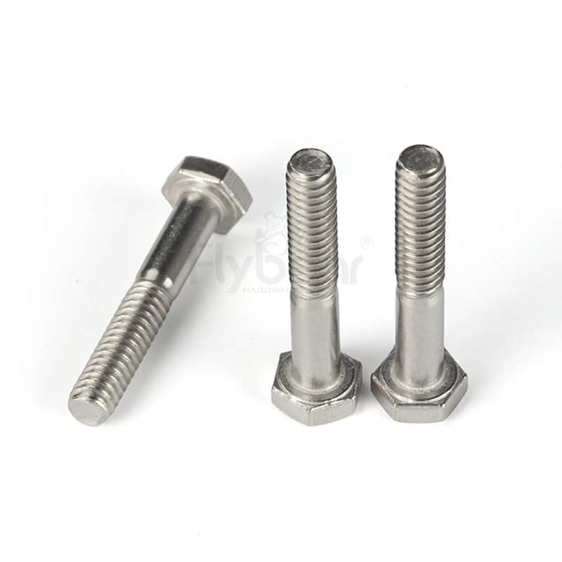 304不锈钢外六角半牙螺栓ASME18.2.1