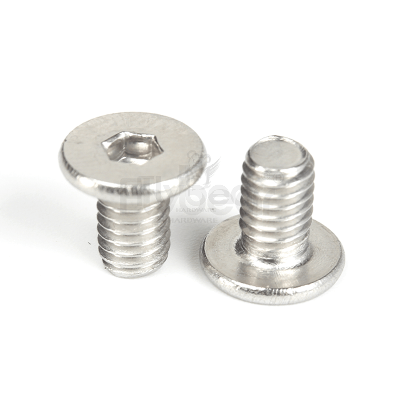 不锈钢内六角扁平头机螺钉D6781